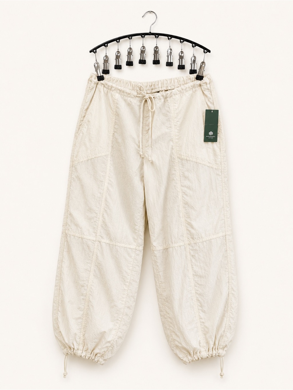 wild fable Cream Drawstring Track Pants